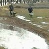 В Луганской области из-за резкого потепления реки вышли из берегов