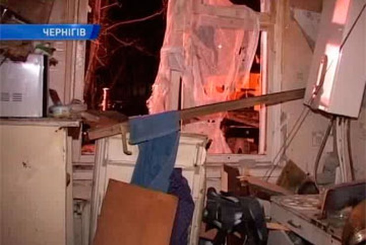 В Чернигове взорвался жилой дом