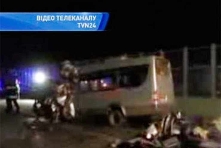 Во время ДТП в Польше погибли 8 человек