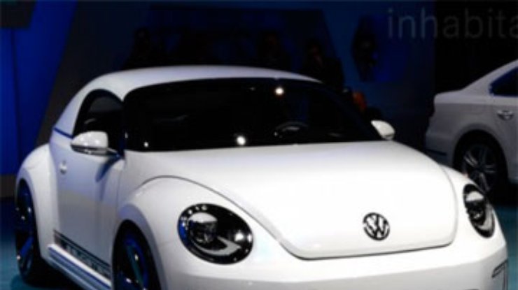 Volkswagen выпустит открытую версию Beetle в 2013 году