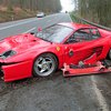 Немец разбил Ferrari, спасая ежа