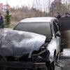В Черновцах подожгли автомобиль президента областной Федерации бокса