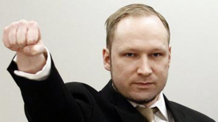 Брейвик заснул во время объявления списка жертв