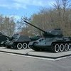 В Одессе советские такнки выкрасили в цвета Вермахта