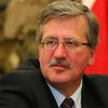 Президенту Польши показалось, что взрывы в Украине направлены против Евро-2012