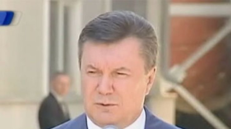 Янукович уже в Днепропетровске