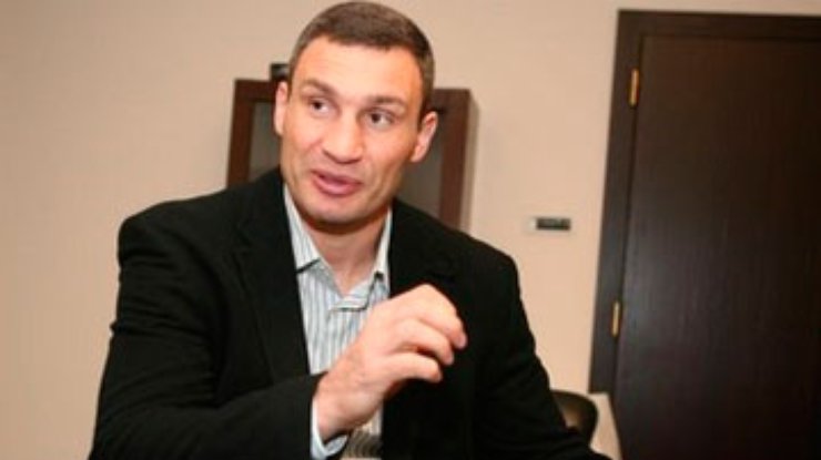 Виталий Кличко: Наша цель - фракция минимум из 60 человек