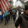 В центре Нью-Йорка весь день проходят демонстрации