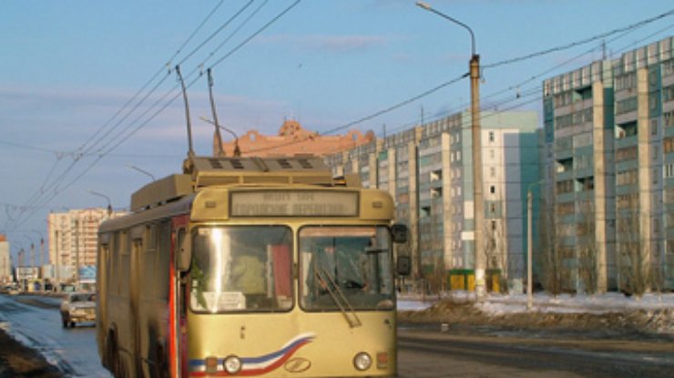 Пьяный россиянин угнал троллейбус