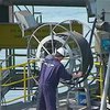 В Украину прибыла современная морская буровая платформа