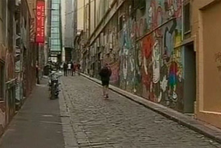 В Австралии жители дома случайно повредили рисунок известного уличного художника
