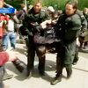 Полиция разогнала участников акции "Захвати Франкфурт"