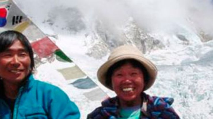 73-летняя японка покорила Эверест