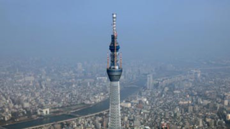 В Японии открыли самую высокую в мире телебашню