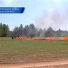 В Луганской области прошли учения пожарников