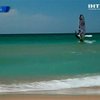 19-летний серфер пересек озеро Мичиган с запада на восток
