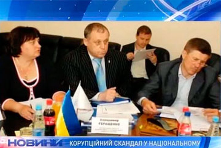 Главу НОК Украины поймали на взятке