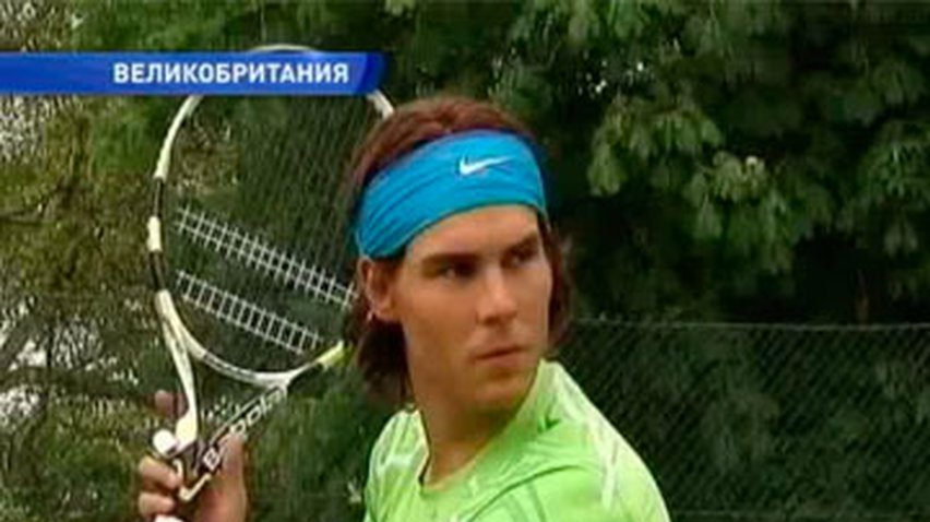На корте в Лондоне установили восковую фигуру Рафаэля Надаля