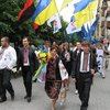 В Запорожье прошли парад вышиванок и велопробег