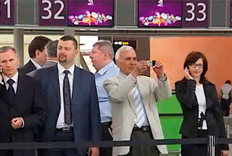 В аэропорту "Борисполь" открыли новый терминал