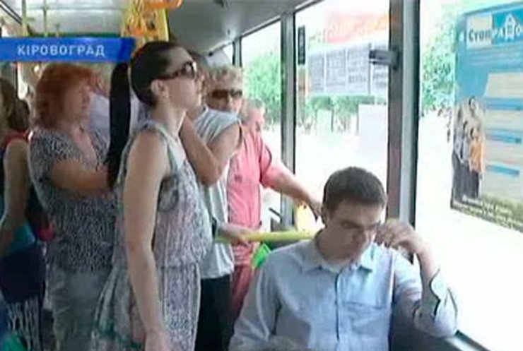 В троллейбусы Кировограда провели бесплатный Wi-Fi