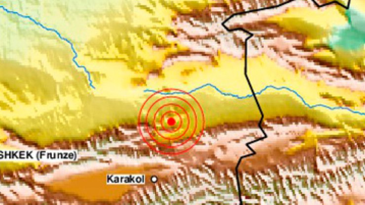 На юго-востоке Казахстана произошло землетрясение