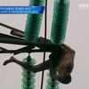 Харьковские спасатели сняли человека с высоковольтной линии