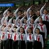 В Северной Корее пионеры отметили 66-летие своей организации