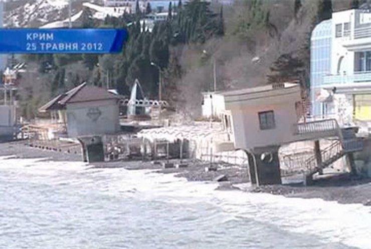 В Крыму завершилась реконструкция разрушеных зимой пляжей