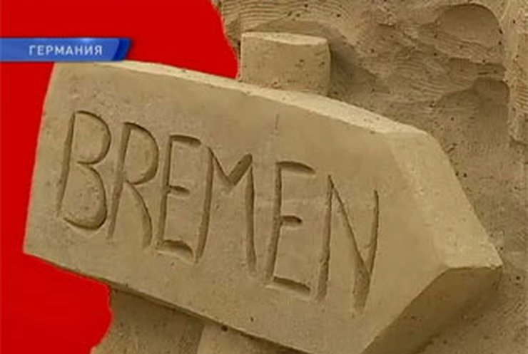 В Германии прошел фестиваль песчаных скульптур по мотивам сказок братьев Гримм