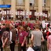 Жители Познани протестуют против Евро-2012