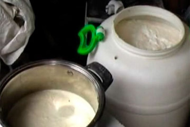 Милиция накрыла подпольный молочный цех в Кременчуге
