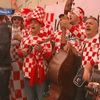 Хорватские фаны прогулялись по Познани