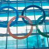 В аэропорту Хитроу установили олимпийские кольца