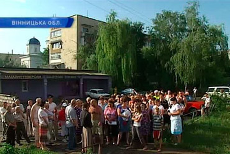 Жители Могилева-Подольского протестуют против строительства дороги