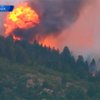 Запад США охватили лесные пожары