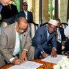 Сомалийские президенты подписали соглашение о примирении
