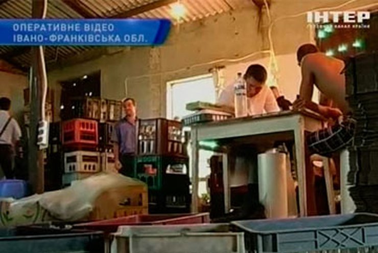 На окраине Ивано-Франковска обнаружен подпольный водочный завод
