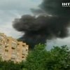 Московские пожарные тушили масштабный пожар