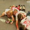 Во Франкфурте провели флешмоб зомби