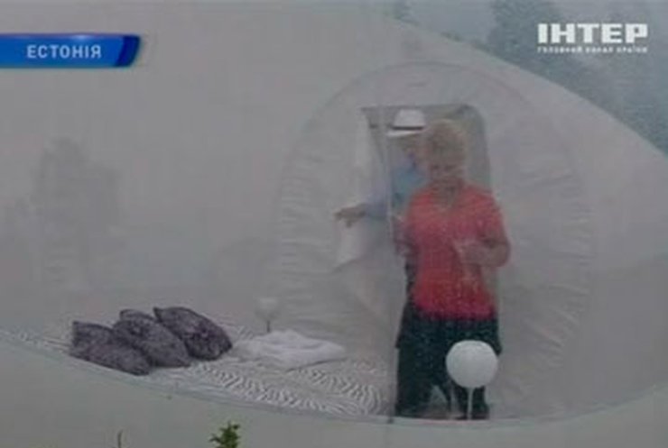 В Эстонии открыли гостиницу-пузырь