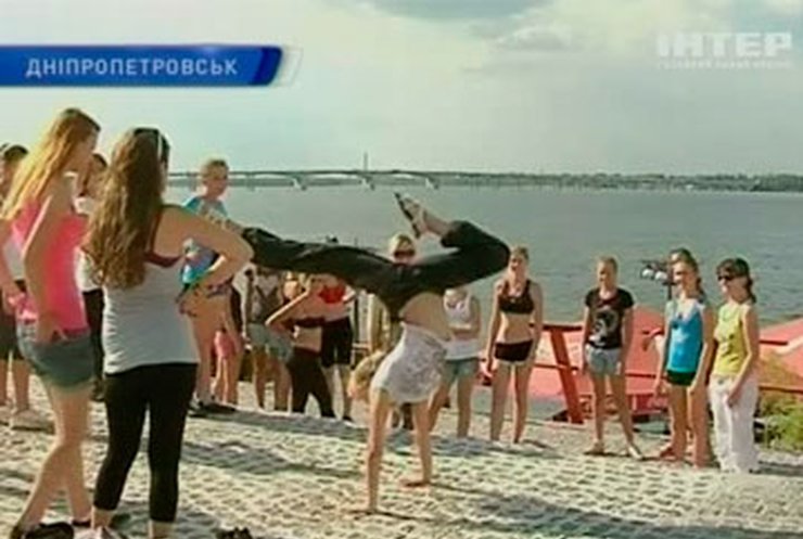 В Днепропетровске можно заняться спортом на свежем воздухе