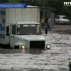 На Одессу обрушился ливень с градом