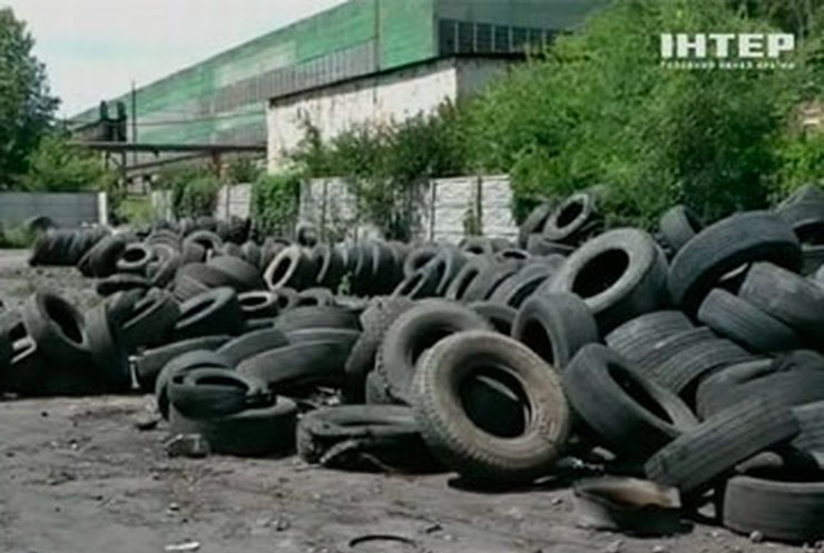 В Днепропетровске "накрыли" подпольный завод по переработке автопокрышек