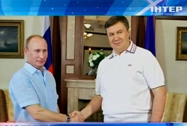 Сегодня в Крыму встретятся Виктор Янукович и Владимир Путин