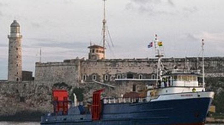 Корабль из Майами прибыл на Кубу впервые за 50 лет