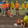 В Финляндии прошел чемпионат по футболу в грязи