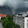 В Польше торнадо разрушил десятки домов