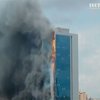 В Стамбуле произошел пожар элитного небоскреба