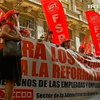 Протестующие взяли в осаду здание Госказначейства в Мадриде